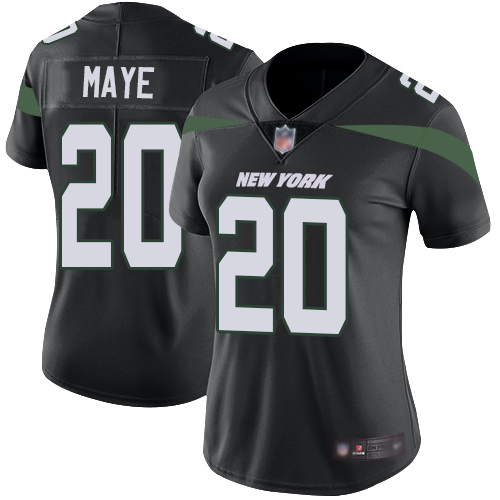 New York Jets Limited Black Women Marcus Maye Alternate Jersey NFL Football #20 Vapor Untouchable->youth nfl jersey->Youth Jersey